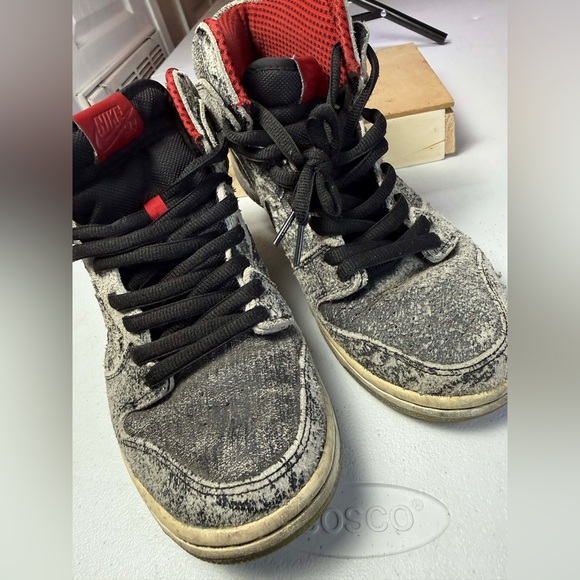 Nike Dunk High Premium SB Salt Stain 2014 - Size 9 - 313171 024 - Picture 2 of 16